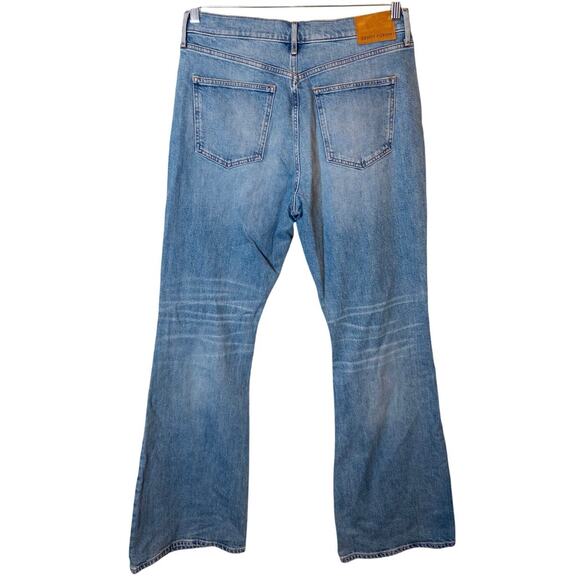 Aritzia Denim Forum The Marianne High Rise Flare Organic Cotton Jeans Size 32 - Picture 3 of 7